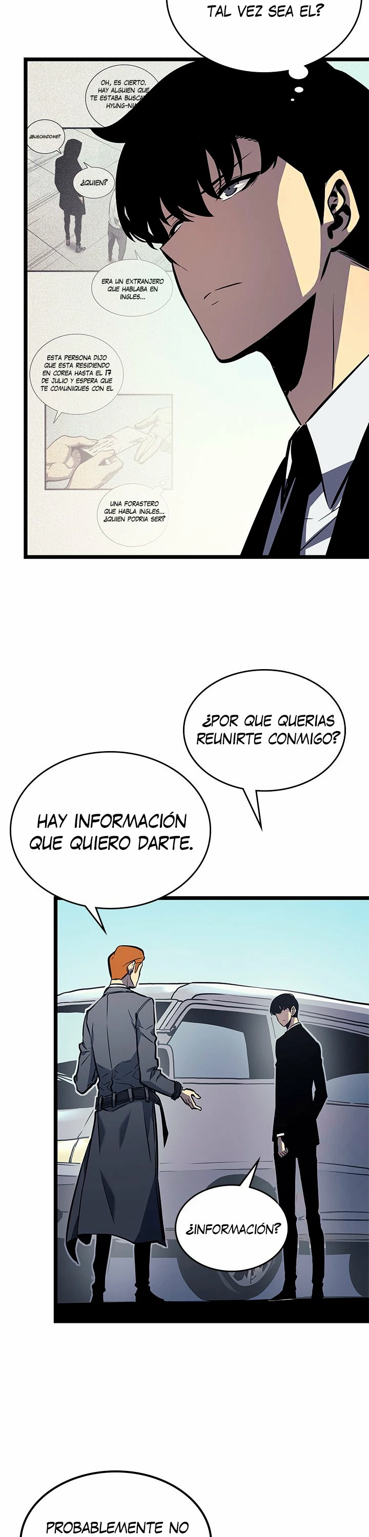 Solo Subiendo de level > Capitulo 108 > Page 221